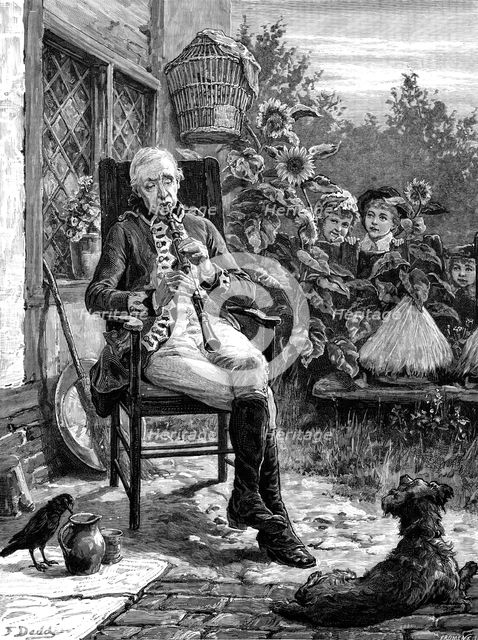 The Piping Times of Peace, 1881. Creator: Eugène Froment.