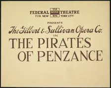 The Pirates of Penzance, [193-]. Creator: Unknown
