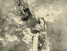 The Pirate's Work: Steamer Breaking Up (1919). Creator: Unknown