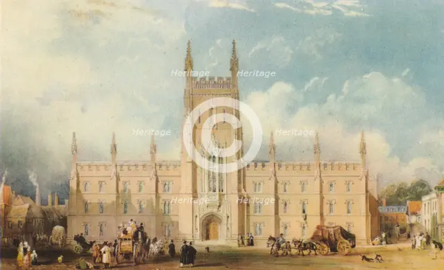 'The Pitt Press, Cambridge', c1835, (1946). Artist: George Belton Moore.