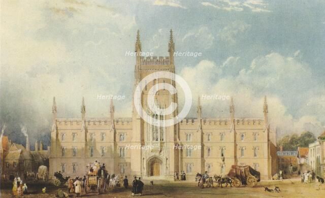 'The Pitt Press, Cambridge', c1835, (1946). Artist: George Belton Moore.