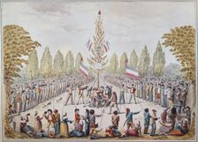 The Planting of a Liberty pole, 1792