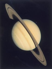 The planet Saturn, 1980. Creator: Unknown