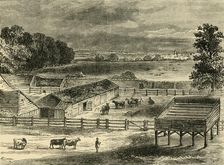 The Place of Execution, Tyburn, in 1790 (c1876). Creator: Unknown