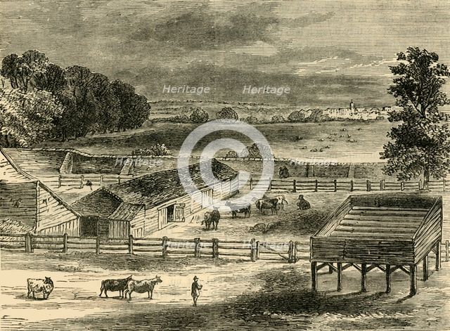 'The Place of Execution, Tyburn, in 1790', (c1876). Creator: Unknown.