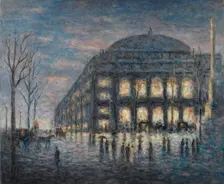 The Place du Châtelet in Paris, c. 1900