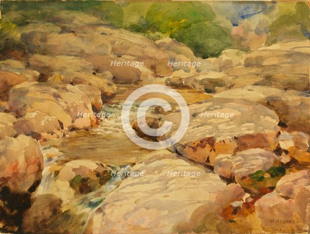 The Placid Potomac, n.d. Creator: William Henry Holmes.