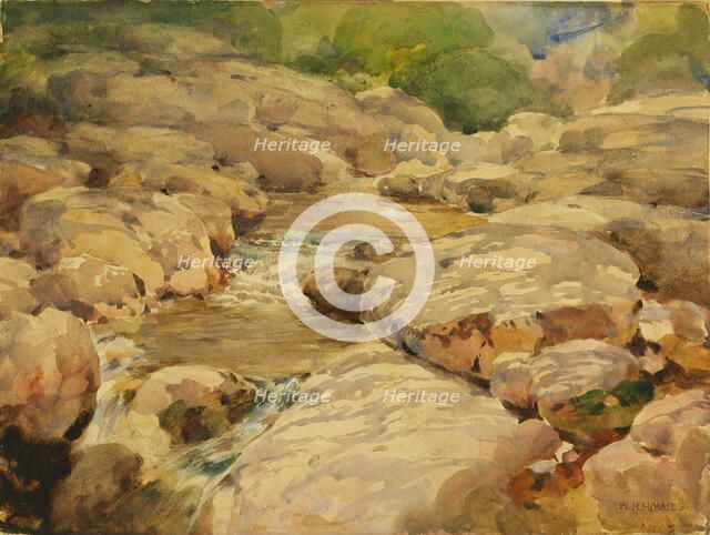 The Placid Potomac, n.d. Creator: William Henry Holmes.