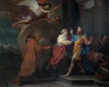 The Plague in the Reign of David, 1675/1700. Creator: Guy-Louis Vernansal