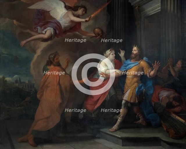 The Plague in the Reign of David, 1675/1700. Creator: Guy-Louis Vernansal.