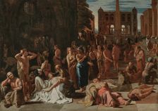 The Plague of Athens, c1655. Creator: Sweerts, Michiel (1618-1664)