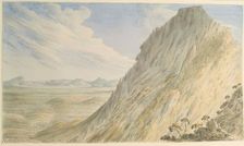 The Plain of Keratia from the Ridge of Hymettus, 1841. Creator: James Skene