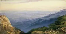 The Plains of Lombardy from Monte Generoso, 1880. Artist: Edward Lear