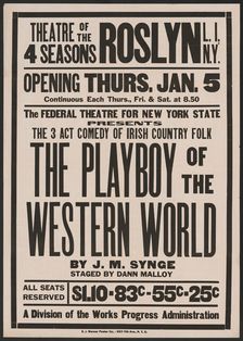 The Playboy of the Western World, Roslyn, NY, 1939. Creator: Unknown