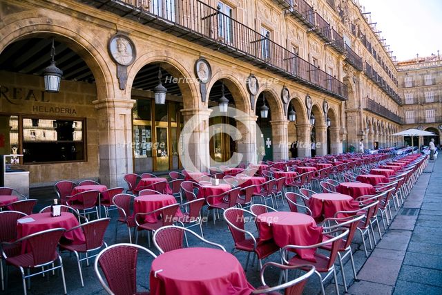 The Plaza Mayor, Salamanca, Spain, 2007. Creator: Samuel Magal.