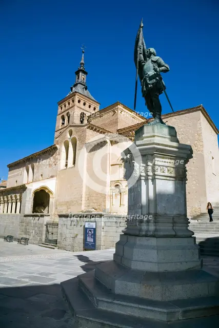 The Plaza de Medina del Campo, Segovia, Spain, 2007. Creator: Samuel Magal.