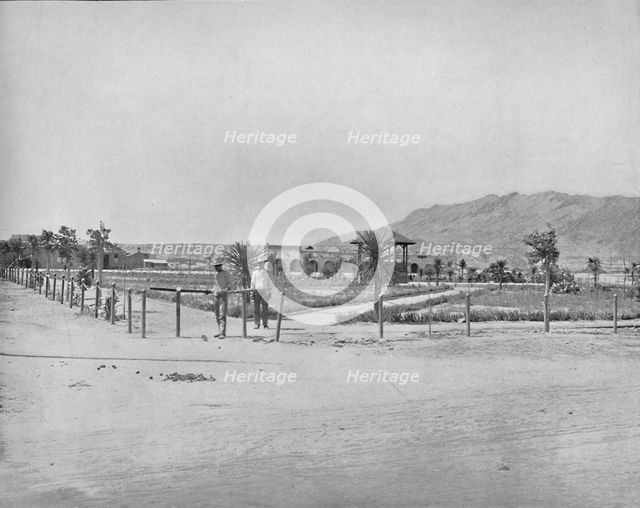 'The Plaza, El Paso, Texas', c1897. Creator: Unknown.