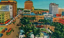 The Plaza. San Diego, California c1941