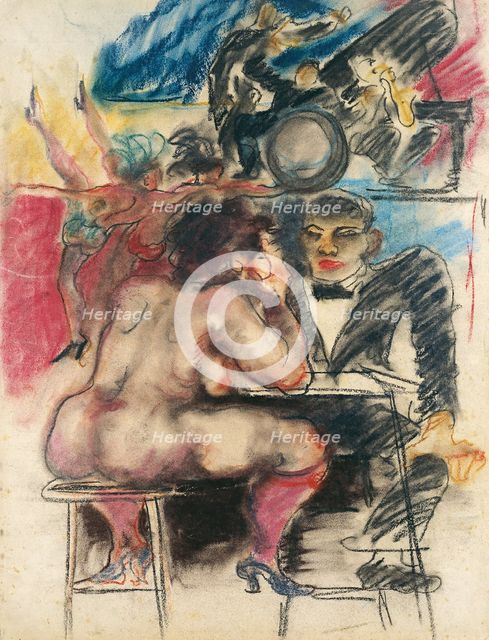 The pleasure of St. Pauli, 1930. Creator: Lohse-Wächtler, Elfriede (1899-1940).