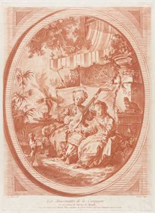 The Pleasures of the Countryside, mid to late 18th century. Creator: Louis Marin Bonnet