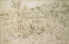 The Pleasures of the World, early 16th century. Artist: Albrecht Durer