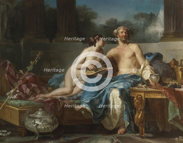The Pleasures Of Anacreon. Artist: Restout, Jean-Bernard (1732-1797)
