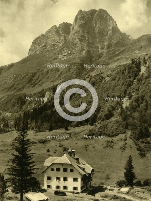 The Plocken Pass in the Carnic Alps mountain range, Austria, c1935. Creator: Unknown.