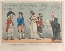 The Plot Thickens, or Diamond Cut Diamond, July 16, 1809., July 16, 1809. Creator: Thomas Rowlandson