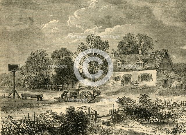 'The Plough at Kensal Green, 1830', (c1876). Creator: Unknown.