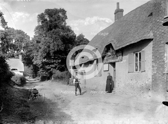 The Plough Inn, Kingston Lisle, Oxfordshire, c1860-c1922.  Artist: Henry Taunt