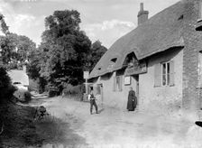 The Plough Inn, Kingston Lisle, Oxfordshire, c1860-c1922. Artist: Henry Taunt