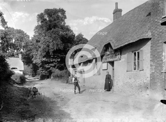 The Plough Inn, Kingston Lisle, Oxfordshire, c1860-c1922.  Artist: Henry Taunt