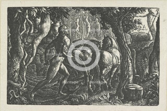 The Ploughman: Christian Ploughing the last furrow of life, 1827. Artist: Edward Calvert.