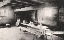 The Plymouth colony's first trading post, Bourne, Massachusetts, USA, c1900s
