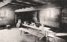 The Plymouth colony's first trading post, Bourne, Massachusetts, USA, c1900s