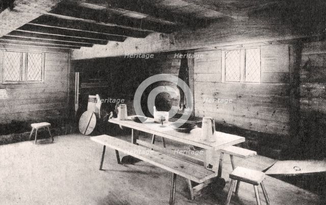 The Plymouth colony's first trading post, Bourne, Massachusetts, USA, c1900s. Artist: Unknown
