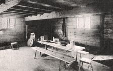 The Plymouth colony's first trading post, Bourne, Massachusetts, USA, c1900s