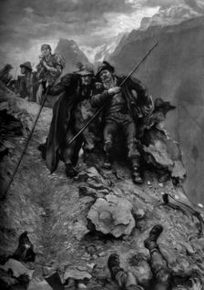 The Poacher's Fate 1879 (c1880-1882).Artist: Hubert von Herkomer