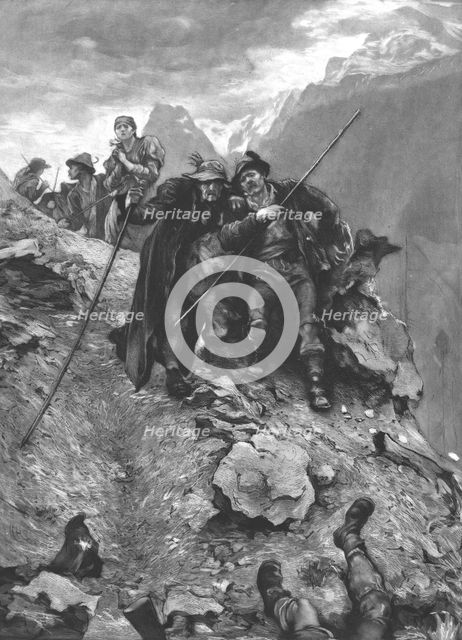 ''The Poachers Fate', after Hubert Herkomer, Esq., A.R.A., c1880-83. Creator: Hubert von Herkomer.