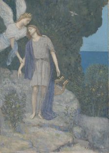 The Poet, 1896. Creator: Pierre Puvis de Chavannes