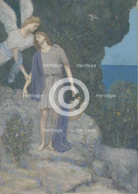 The Poet, 1896. Creator: Pierre Puvis de Chavannes.