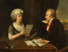 The poet Count Vittorio Alfieri (1749-1803) and Princess Louise of Stolberg-Gedern (1752-1824), 1796
