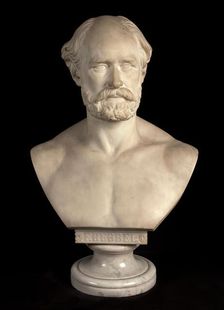 The poet Christian Friedrich Hebbel, 1864. Creator: Anton Dominik Fernkorn