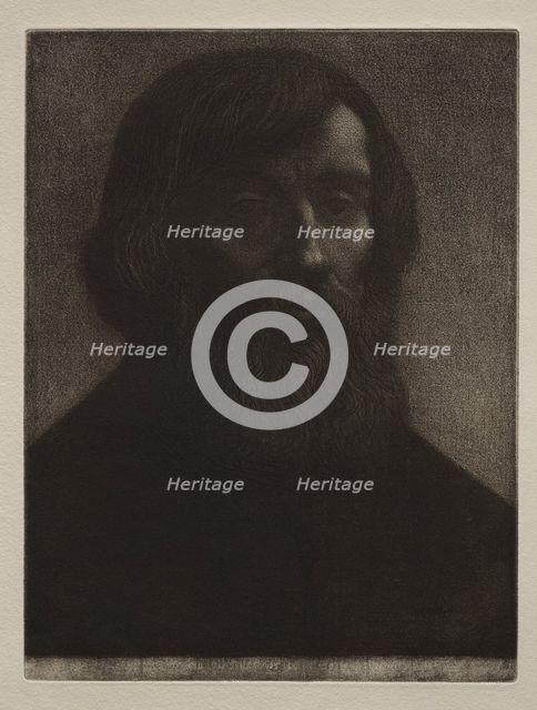 The Poet. Creator: Alphonse Legros (French, 1837-1911).