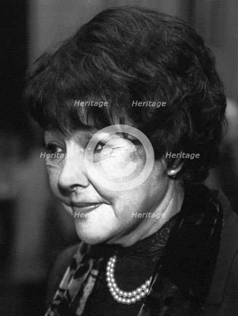 The poet Bella Akhmadulina.