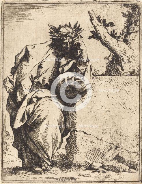 The Poet, c. 1620/1621. Creator: Jusepe de Ribera.