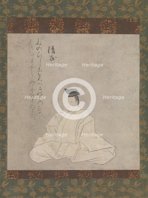 The Poet Fujiwara Kiyotada..., second half of the 13th century. Creator: Unknown.