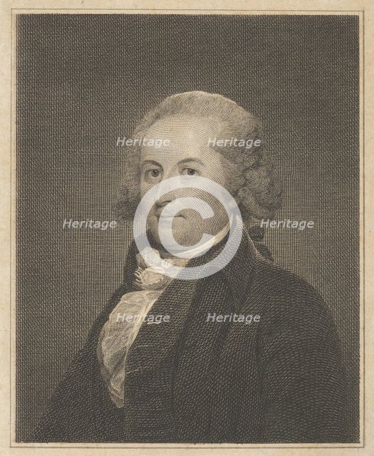 The Poet John Trumbull (1750-1831), 1820., 1820. Creator: Peter Maverick.