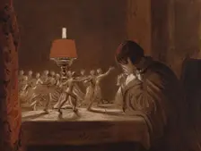 The Poet's Dream, c1830. Creator: Robert Walter Weir