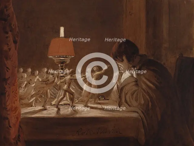 The Poet's Dream, c1830. Creator: Robert Walter Weir.